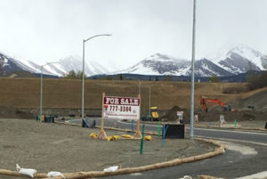 Terraces sign commercial real estate for sale, commercial real estate in Alaska