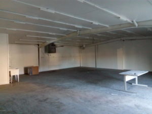 empty warehouse for commercial lease in Anchorage, Alaska