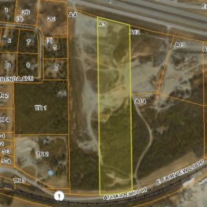 Bird's eye view of land for sale in Wasilla AK, property A5