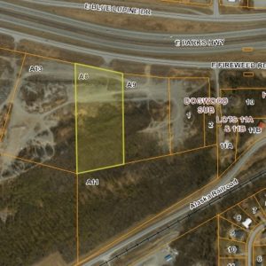 Bird's eye view of land for sale in Wasilla AK, property A8